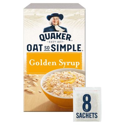 Quaker Oat So Simple Golden Syrup 36 g x8