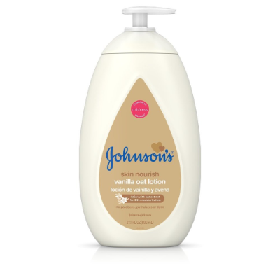 Johnson's Skin Nourish Vanilla & Oat Lotion 800 ml