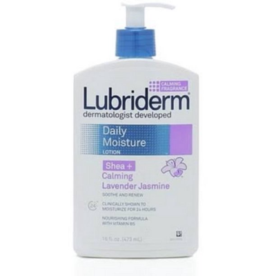 Lubriderm Daily Moisture Lotion Shea & Calming Lavender Jasmine 473 ml