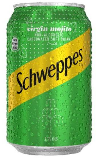 Schweppes Virgin Mojito Can 33 cl