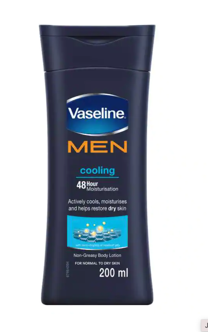 Vaseline Lotion Men Cooling Hydration 400 ml