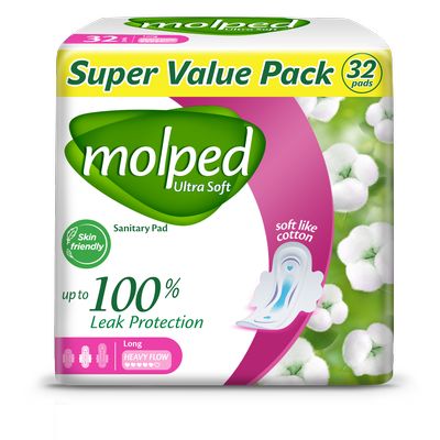 Molped Ultra Soft Sanitary Pad Long x32