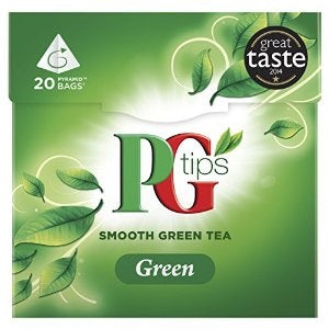 PG Tips Pure Green Tea 28 g x20 x4
