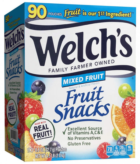 Welch's Mixed Fruit Snacks 22.7 g x90