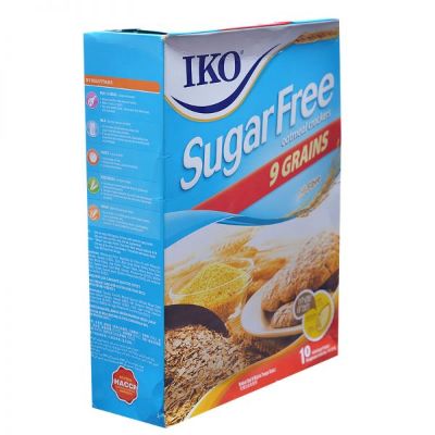 IKO Sugar-Free Oatmeal Crackers Wholegrain 178 g