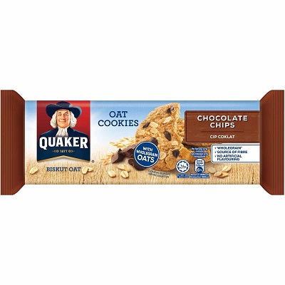 Quaker Oat Cookies Chocolate Chips 108 g