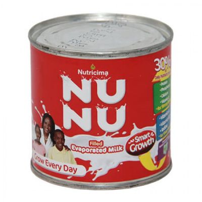 Nunu Full Cream Evaporated Milk 160 g x6