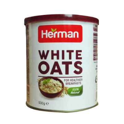 Herman White Oats Tin 500 g