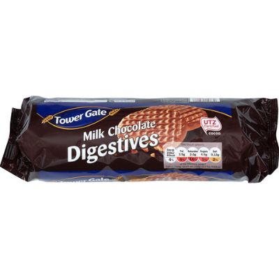 Tower Gate Digestives Milk Chocolate 300 g