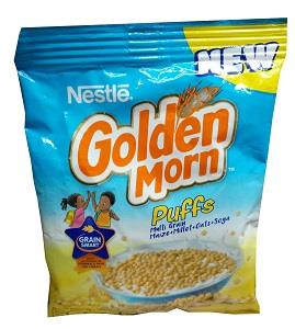 Nestle Golden Morn Puffs Multi-Grain 50 g x10