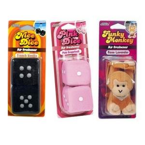 Car Pride Dice Air Freshener Assorted