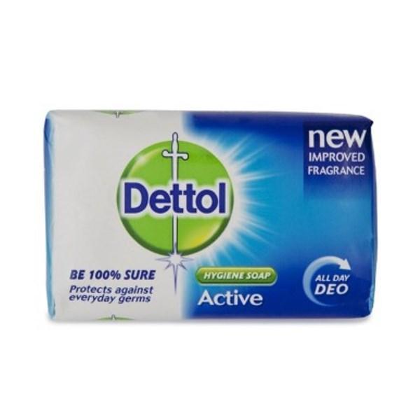 Dettol Anti-Bacterial Soap Active 110 g x6