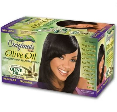 Originals Olive Oil No Lye Conditioning Relaxer Regular Normal Kit