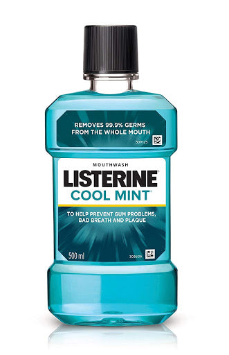 Listerine Mouthwash Cool Mint 500 ml