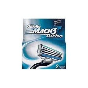 Gillette Mach 3 Turbo Cartridge x2