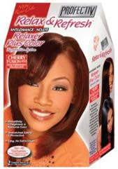 Profectiv MegaGrowth Relaxer Plus Color Restorative System Cherry Fusion