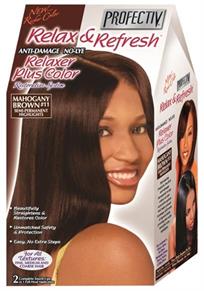 Profectiv Relaxer Plus Color Restorative System Mahogany Brown