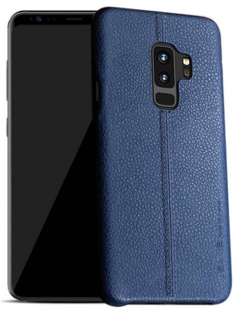 Usams Joe Leather Case Samsung S9+ Blue