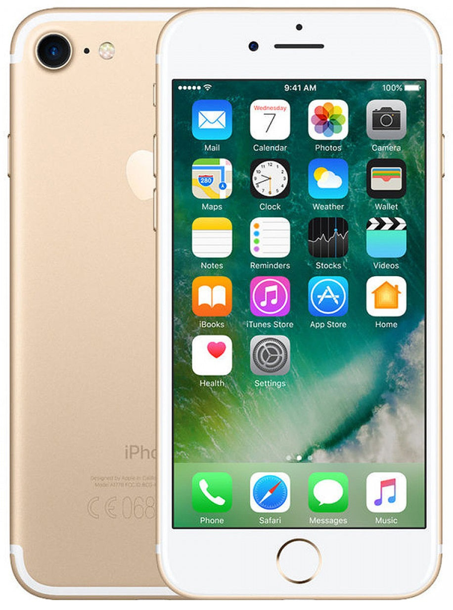 iPhone 7 2 GB RAM 128 GB ROM 12 MP Rear 7 MP Front 4.7 Inches - Gold