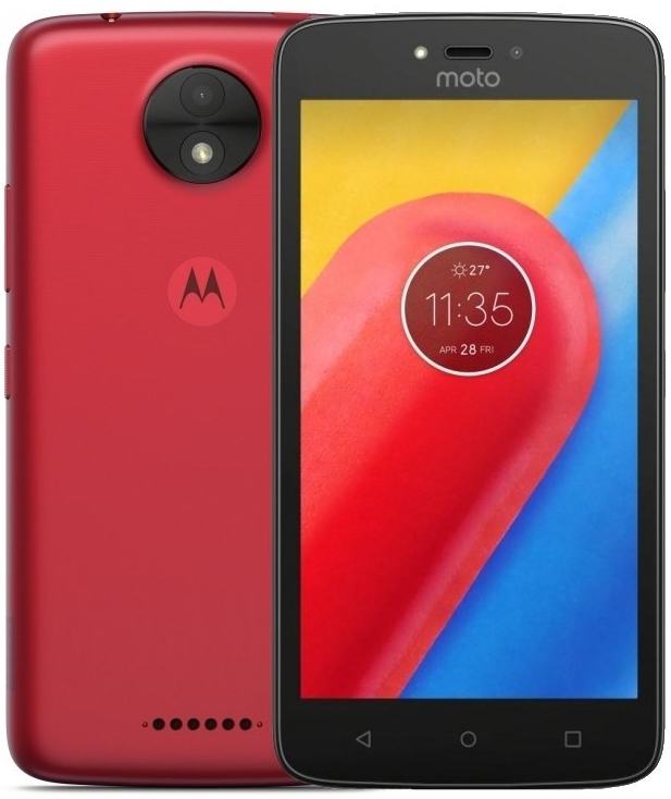 Motorola Moto C XT1754 1 GB RAM 16 GB ROM 5 MP Rear 2 MP Front 5 Inches - Red - Dual SIM