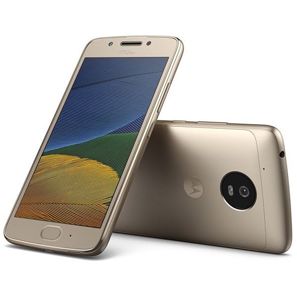 Motorola Moto G5 XT1676 3 GB RAM 16 GB ROM 13 MP Rear 5 MP Front 5 Inches - Gold - Dual SIM