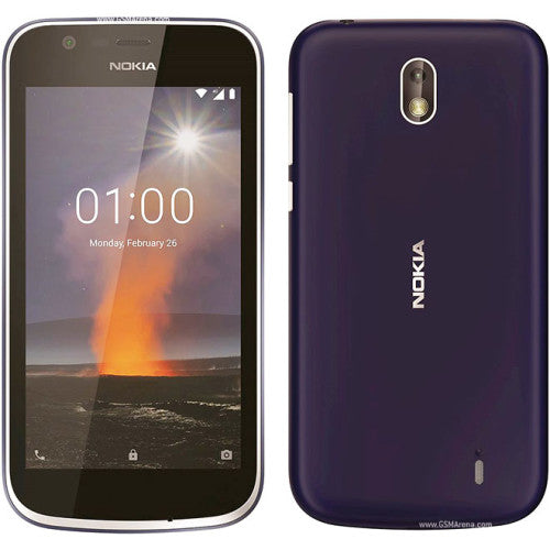 Nokia 1 TA-1047 DS 1 GB RAM 8 GB ROM 5 MP Rear 2 MP Front 4.5 Inches - Dark Blue