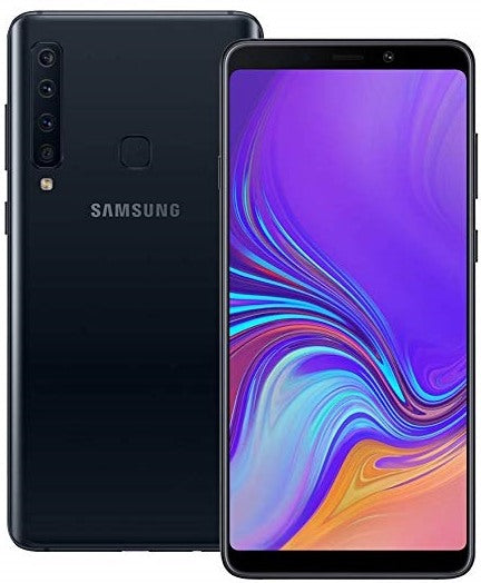 Samsung Galaxy A9 A920F 6 GB RAM 128 GB ROM 24 MP + 5 MP + 10 MP + 8 MP Rear 24 MP Front 6.3 Inches - Black - Dual SIM