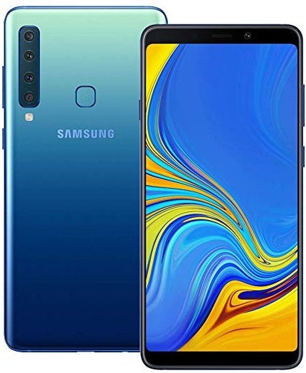 Samsung Galaxy A9 A920F 6 GB RAM 128 GB ROM 24 MP + 5 MP + 10 MP + 8 MP Rear 24 MP Front 6.3 Inches - Blue - Dual SIM