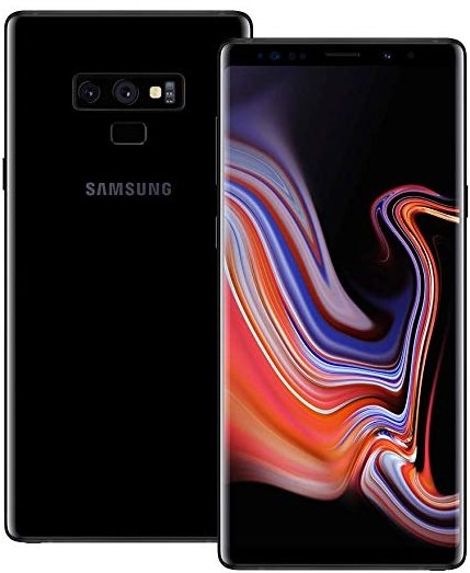 Samsung Galaxy Note 9 N960 6 GB RAM 128 GB ROM 12 MP Rear 8 MP Front 6.4 Inches - Black