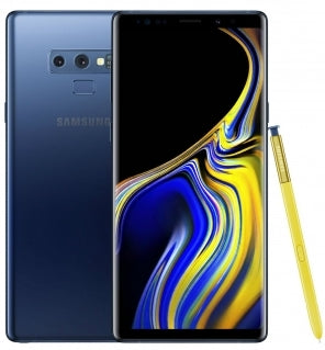 Samsung Galaxy Note 9 N960 6 GB RAM 128 GB ROM 12 MP Rear 8 MP Front 6.4 Inches - Blue