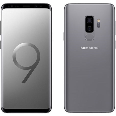 Samsung Galaxy S9 Plus G965 6 GB RAM 64 GB ROM 12 MP Rear 8 MP Front 6.2 Inches - Titanium Gray - Dual SIM