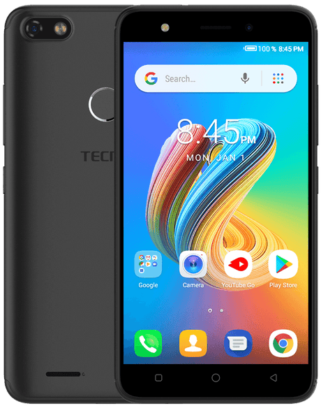 Tecno F2 LTE 1 GB RAM 8 GB ROM 5 MP Rear & Front 5 Inches - Dual SIM