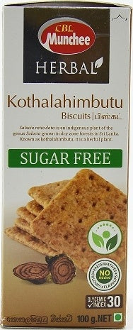 CBL Munchee Herbal Kothalahimbutu Biscuits Sugar-Free 100 g