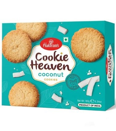 Haldiram's Cookie Heaven Coconut Cookies 180 g