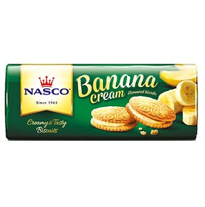 Nasco Cream Biscuits Banana 44 g x12