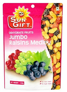 Sun Gift Dehydrate Fruits Jumbo Raisins 100 g