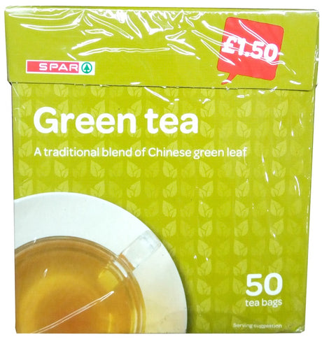 Spar Green Tea 125 g x50