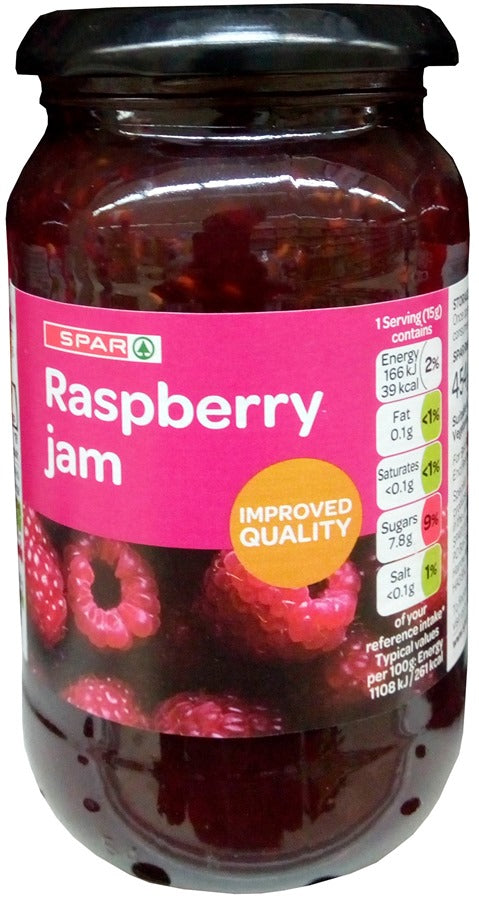 Spar Jam Raspberry 454 g