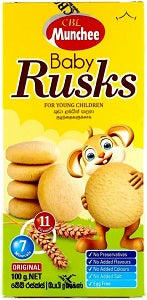 CBL Munchee Baby Rusks Original Biscuits 100 g