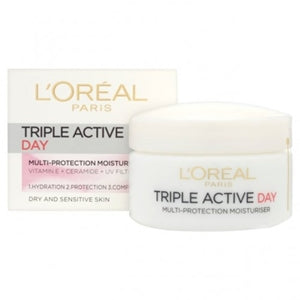 L'Oreal Paris Triple Active Multi-Protection Day Moisturiser 50 ml