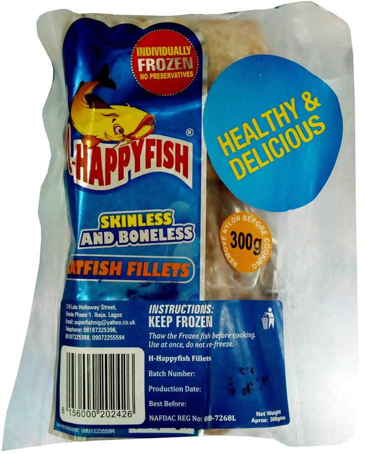H-HappyFish Catfish Fillet 300 g