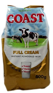 Coast Full Cream Milk Powder Sachet 400 g