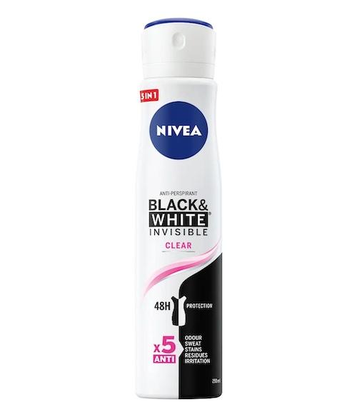 Nivea Anti-Perspirant Deodorant Spray Invisible Black & White For Women 150 ml