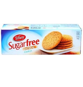 Tiffany Oatmeal Cookies Sugar-Free 150 g
