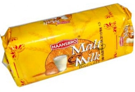 Haansbro Malt & Milk Biscuits 80 g