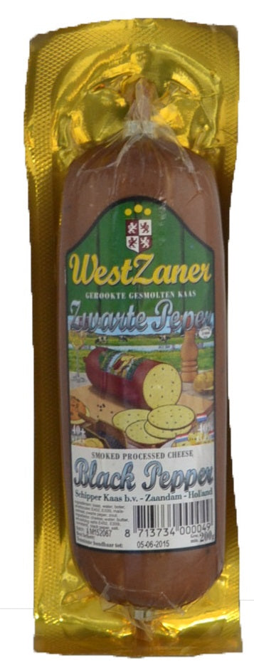 West Zaner Smoked Black Pepper Cheese ~100 g