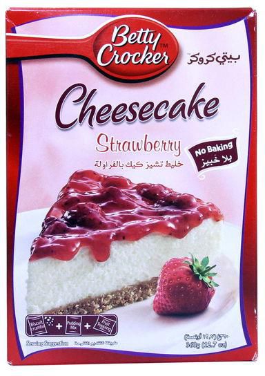 Betty Crocker Cheesecake Strawberry 360 g
