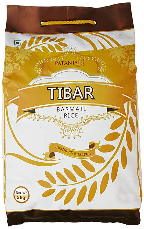 Patanjali Tibar Basmati Rice 5 kg