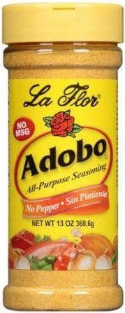 La Flor Adobo Con Sazon All Purpose Seasoning No Pepper 198.5 g