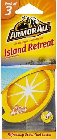 ArmorAll Air Freshener Card Island Retreat x3